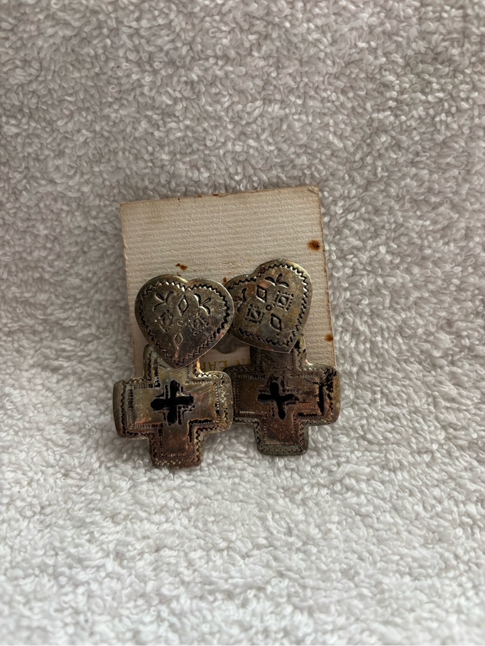 New vintage costume jewelry earrings